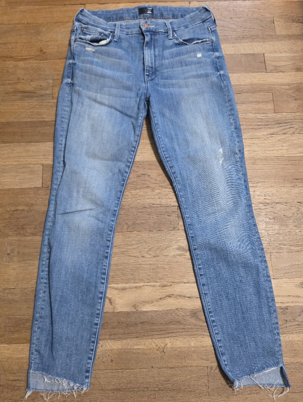 MOTHER Light Blue Skinny Jeans